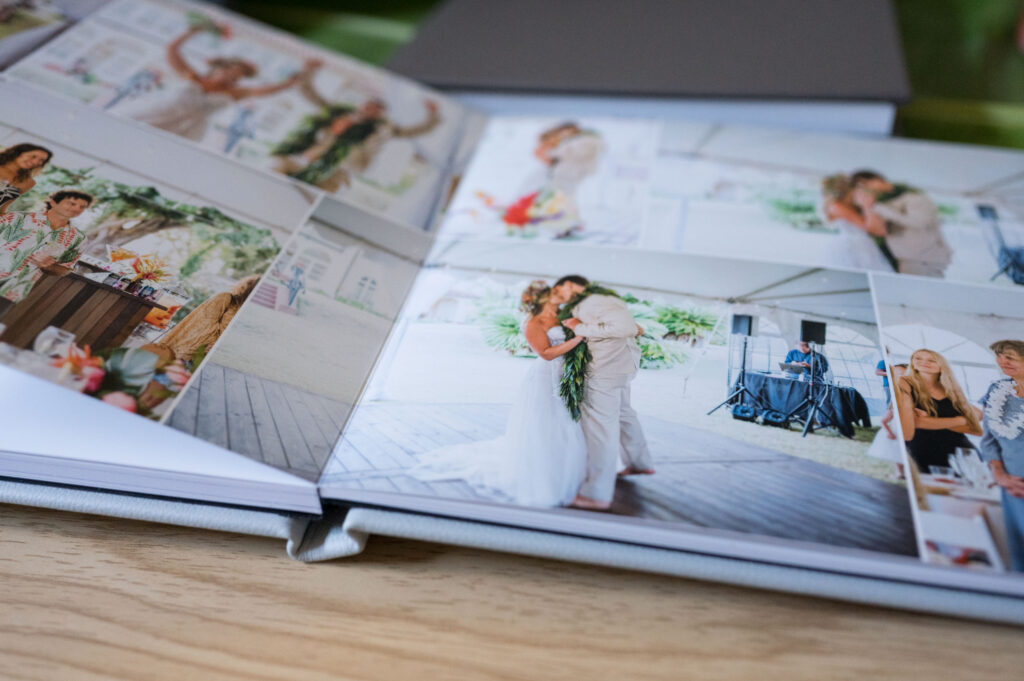 Telling your Maui wedding story through your photo album