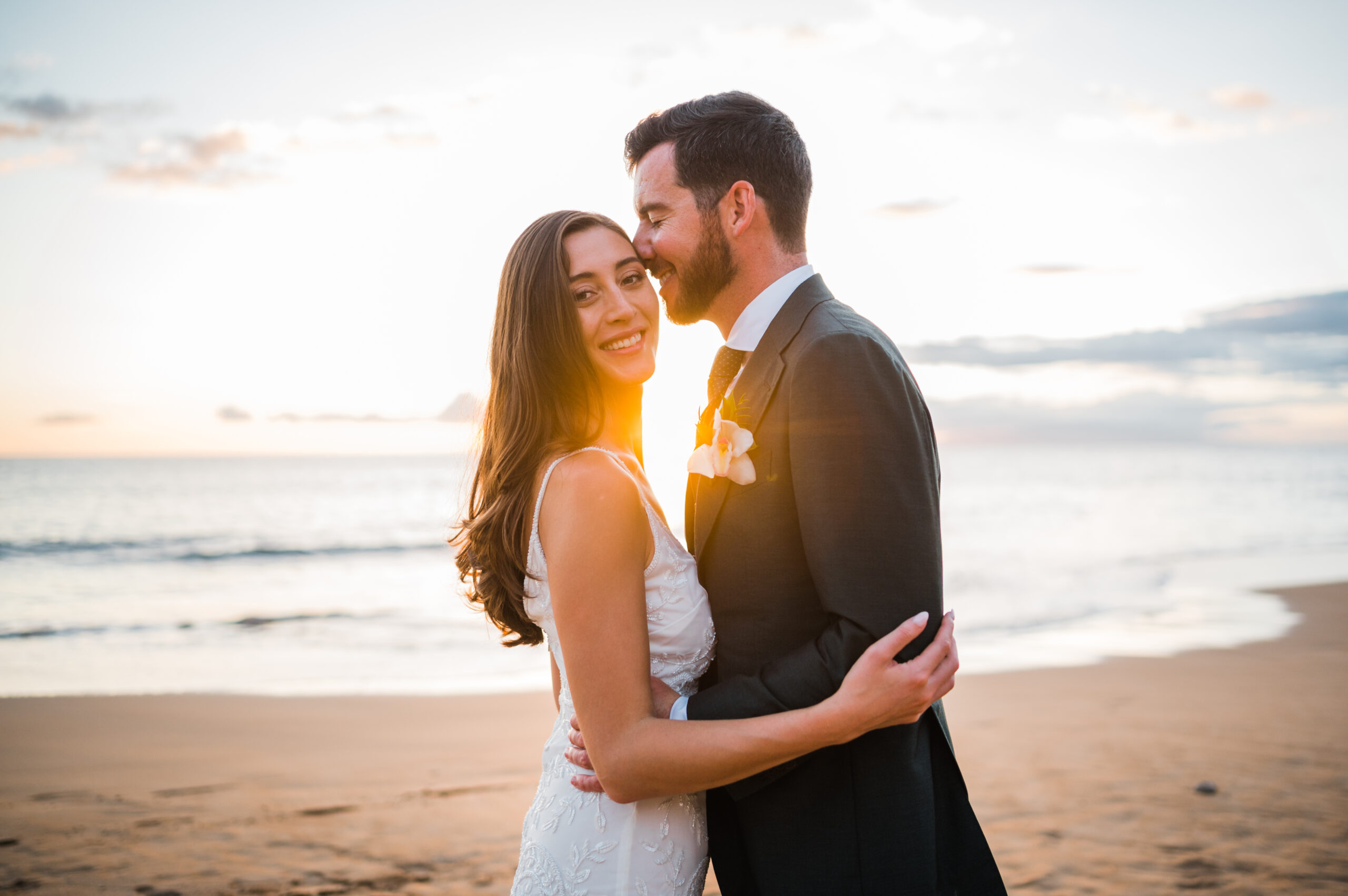 An Intimate Beach Wedding in Maui
